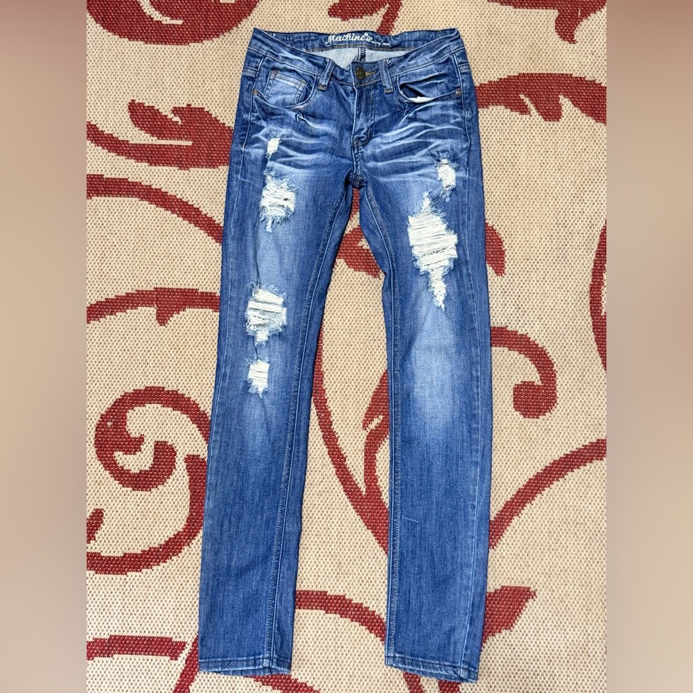 Machine Blue Denim Jeans